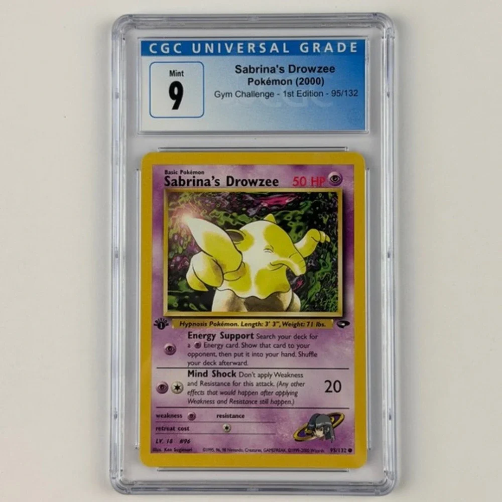 Pokémon cgc graded